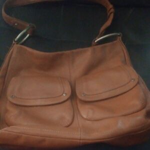 Sigrid Olsen Brown Leather Shoulder Bag
